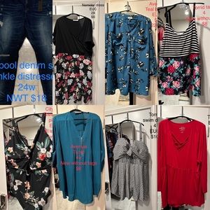 Make me an offer! 3x 4x 22/24 Torrid, jcrew, good American, lane Bryant, avenue